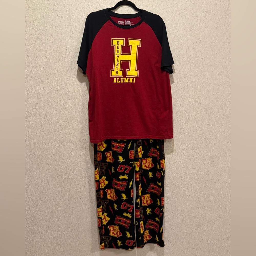 Harry Potter Pajama Set Men’s Extra Large